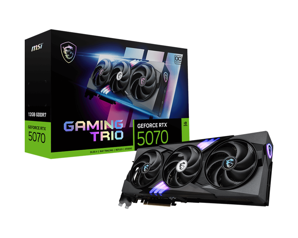 MSI GeForce RTX 5070 12 GB GAMING TRIO OC (912V532‑030)