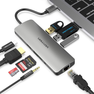 Vention 9 in 1 USB-C Multi-function Docking Station (TOLHB)