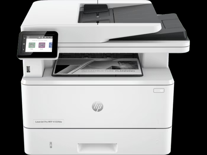 HP LaserJet Pro MFP 4103fdw Printer - (2Z629A)