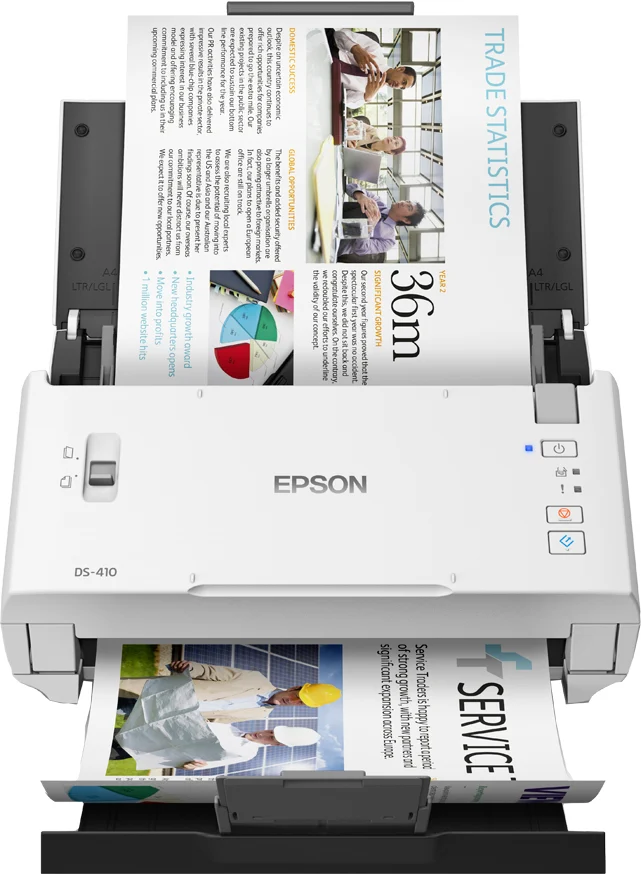 Epson WorkForce DS-410 Sheet-fed Duplex A4 Document scanner 600 x 600 DPI - Image 2