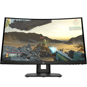 HP X24c 23.6″ FHD Curved Gaming Monitor (9FM22AS)