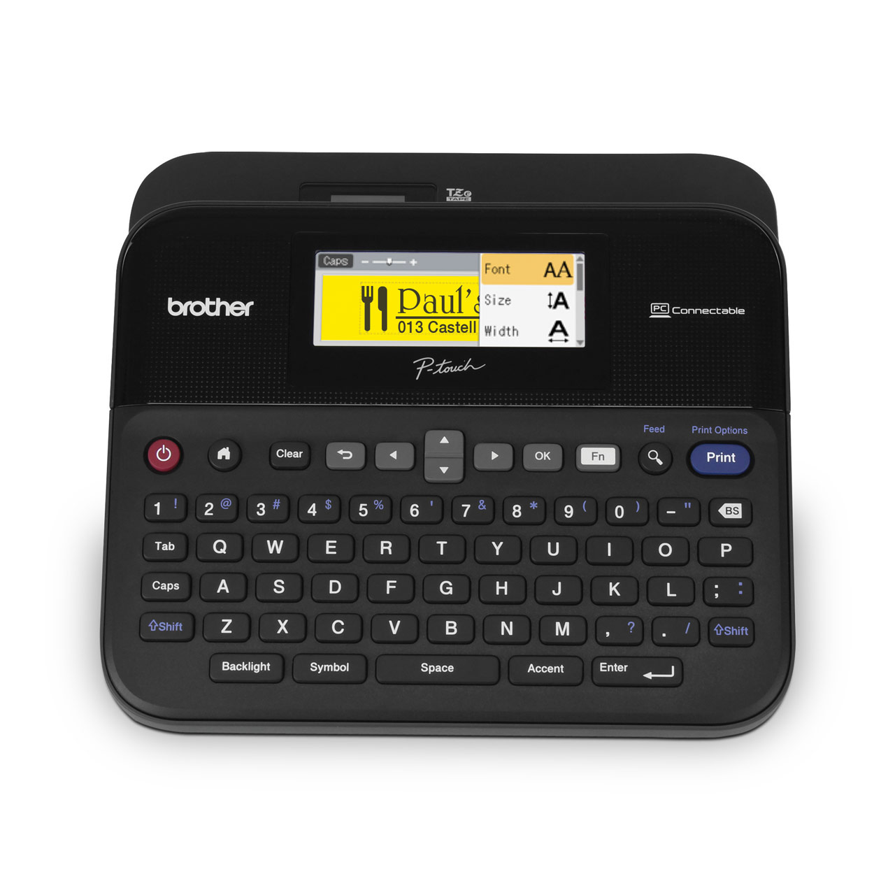 Brother PT-D600VP PC-Connectable P-Touch Label Maker - Image 3