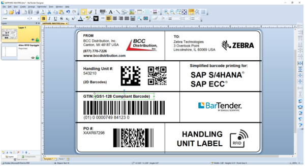 BarTender Label Software for Barcode Label Printing | Fedi Technologies
