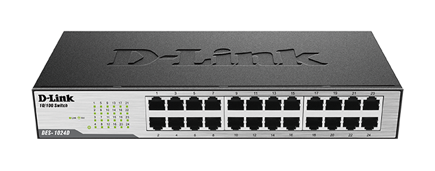 D-Link DGS-1024D 24-Port Unmanaged Gigabit Switch