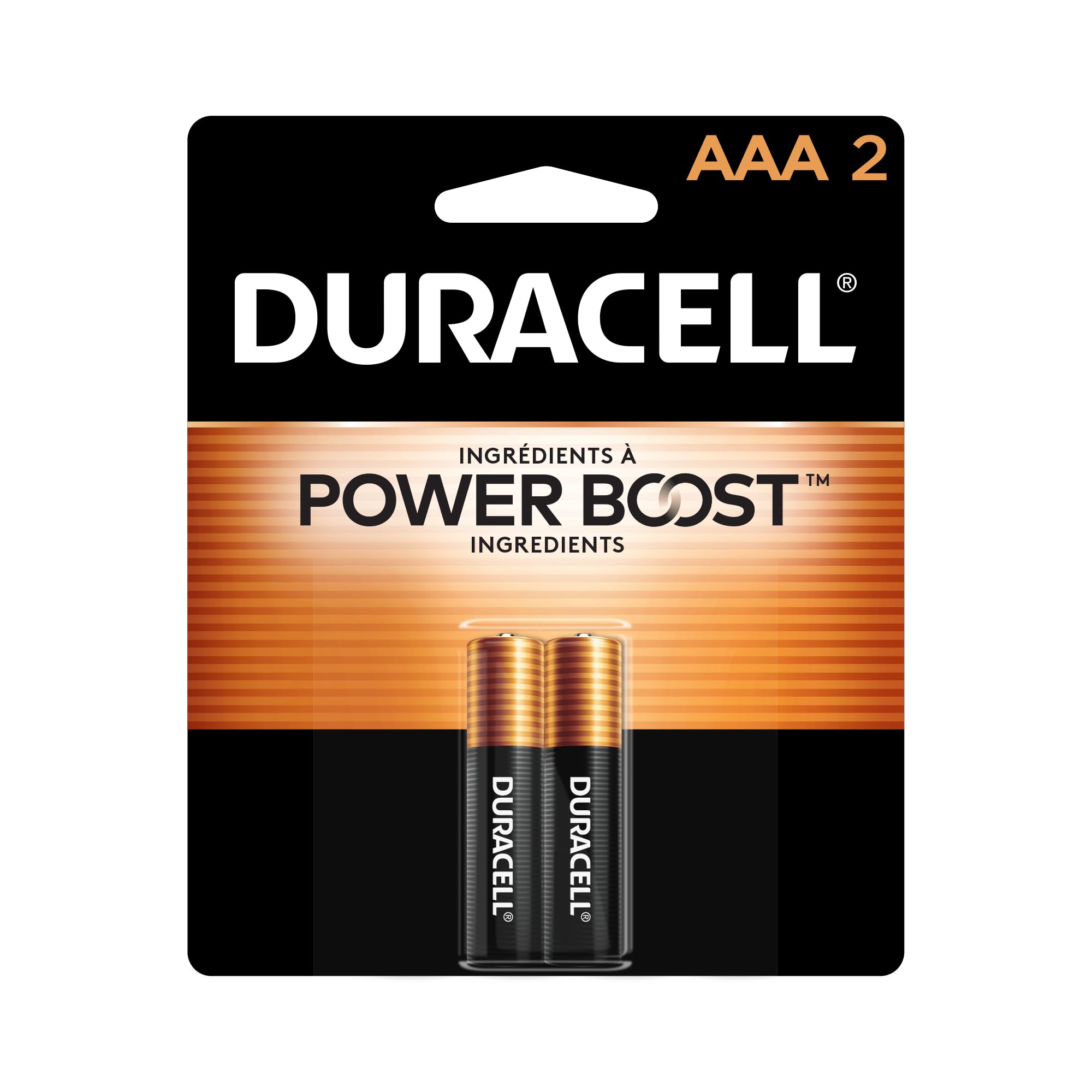 Duracell Plus Power AAA Alkaline Battery Pair