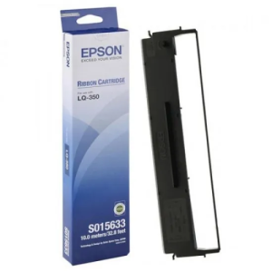 Epson SIDM Black Ribbon Cartridge for LQ-350/LQ-300 (C13S015633BA)