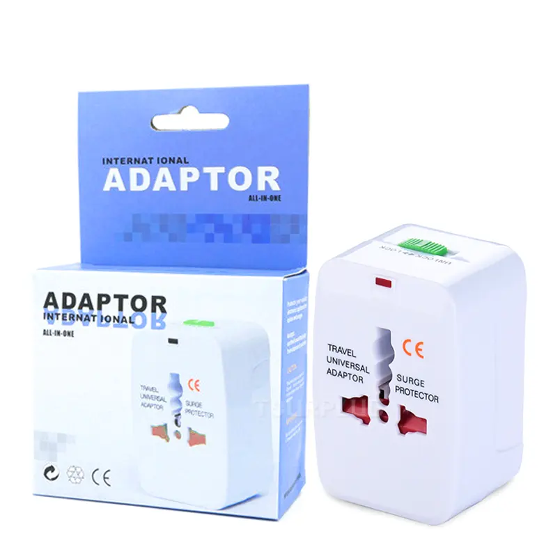 Universal Travel Adapter with USB Ports US UK EU AU International All-in-one Plug - Image 2