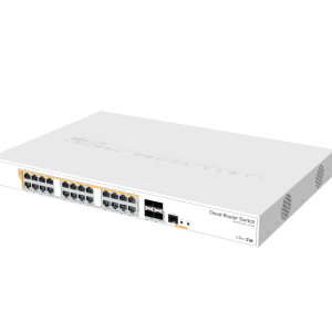 MikroTik 24 Port Gigabit Ethernet  Switch (CRS328-24P-4S+RM)