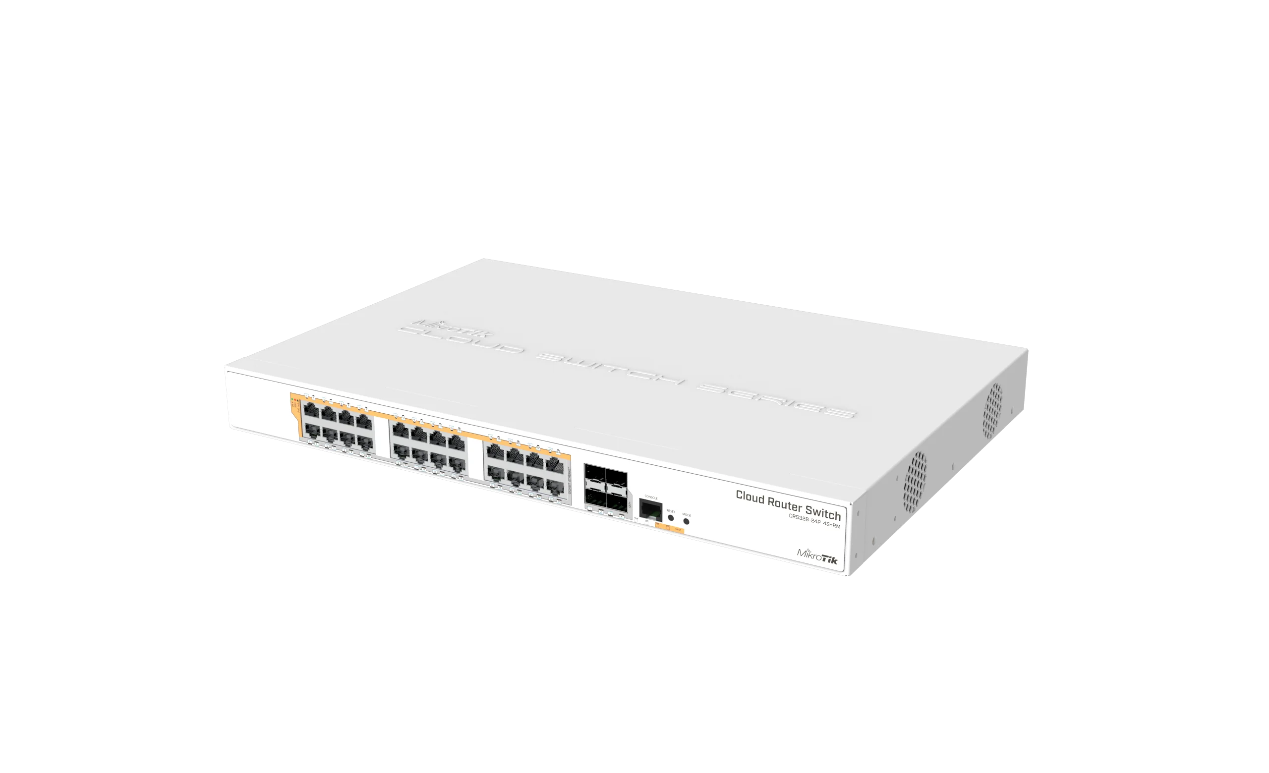 MikroTik 24 Port Gigabit Ethernet Switch (CRS328-24P-4S+RM)