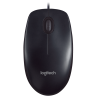 Logitech M90 Corded Wired USB Mouse- Black