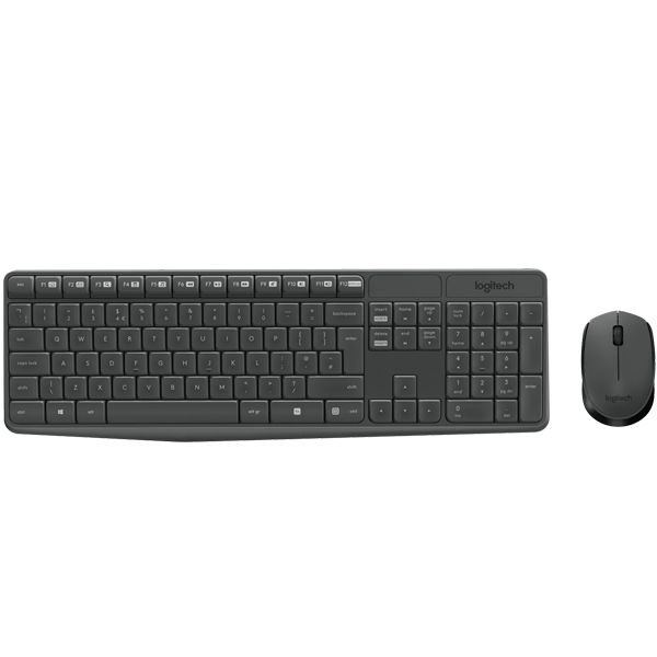 Logitech MK235 Wireless Keyboard and Mouse Combo - 920-007931