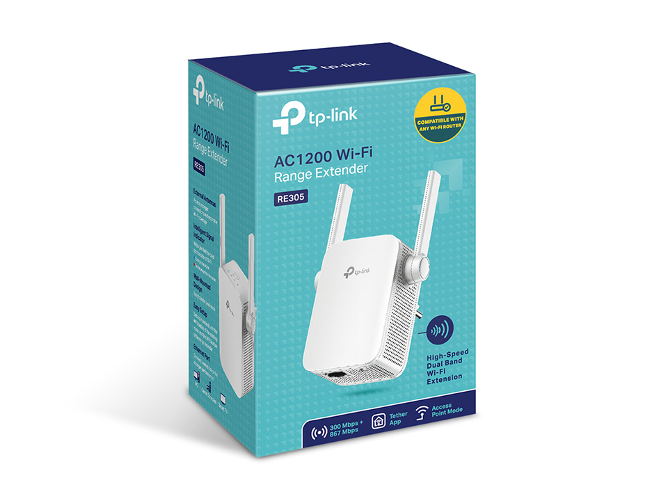 TP-Link RE305 AC1200 Wi-Fi Range Extender - Image 3