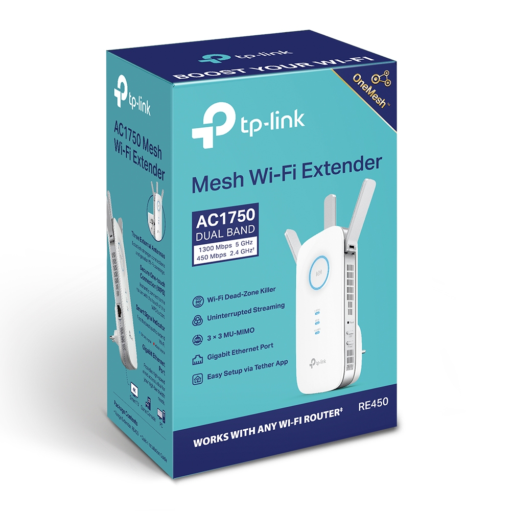 TP-Link AC1750 Wi-Fi Range Extender (TL-RE450) - Image 2