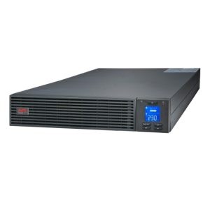 APC Easy UPS On-Line, 6kVA/6kW, Rackmount 2U, 230V with RailKit and External Battery Pack-(SRVPM6KRI)