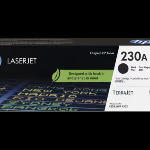 HP 230A Black Original LaserJet Toner Cartridge (W2300A)