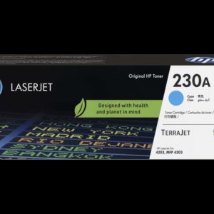 HP 230A Cyan Original LaserJet Toner Cartridge (W2301A) 