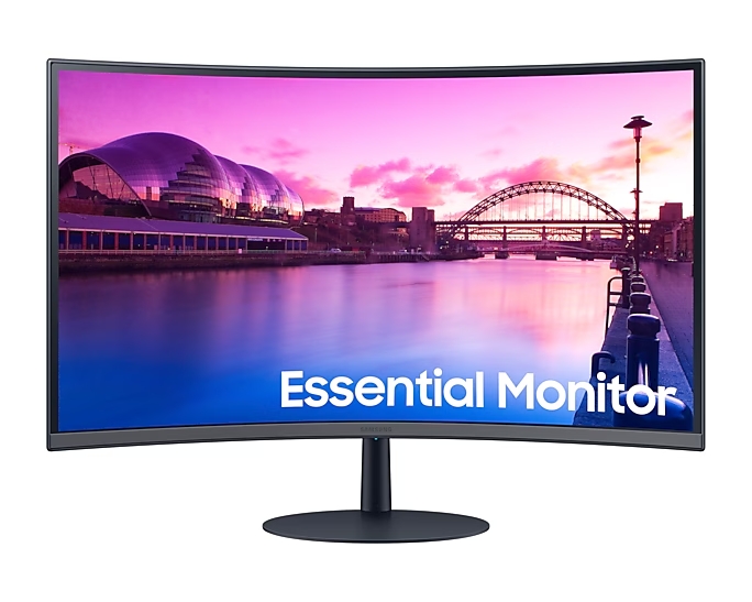 Samsung Essential 27″ FHD Curved Monitor (LS27C390EAMXUE)