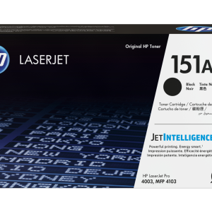 HP 151A Black LaserJet Toner Cartridge (W1510A) 