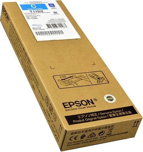 Epson T11D2 WF-C5390/C5890 XL Cyan Ink (C13T11D240)