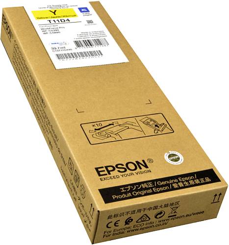 Epson T11D4 WF-C5390/C5890 XL Yellow Ink (C13T11D440)