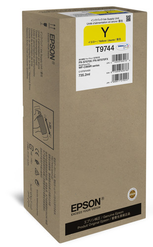 Epson T9744 Yellow XXL Ink Cartridge (C13T974400)