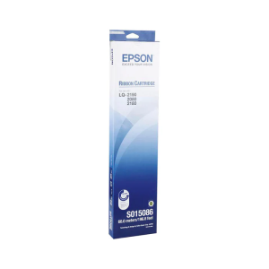 Epson SIDM Black Ribbon Cartridge (C13S015086BA) for LQ-2180/LQ-2190