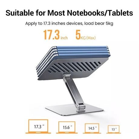 UGREEN Adjustable Laptop Stand Silver (LP339, UG-40291) - Image 2
