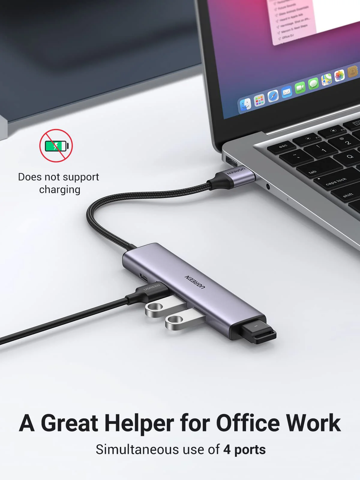 UGREEN USB 3.0 to 4*USB 3.0 Hub (UG- 20805) - Image 3