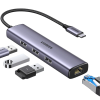 UGREEN CM475 USB-C to USB 3.0 Hub (3 Ports) + Gigabit Ethernet - UG-60600