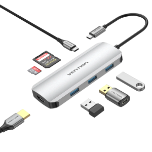 Vention 7-in-1 USB-C Docking Station (TOJHB)