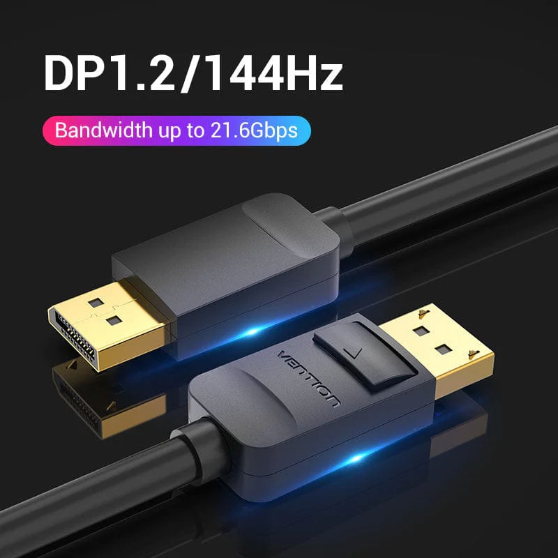 Vention Display Port Cable 1.5M Black (HACBG) - Image 2