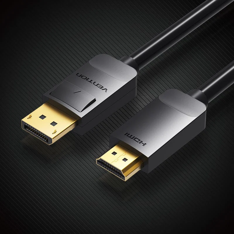 Vention DP to HDMI Cable 1.5M Black (HADBG) - Image 2