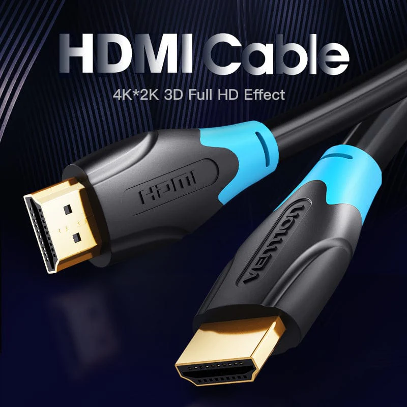 Vention HDMI Cable 1M Black (AACBF) - Image 2