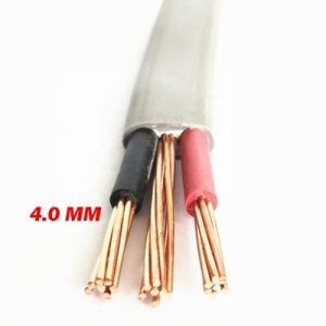 4.0mm PVC insualted Flat Twin and Earth Wire Cable