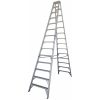 Aluminium Double Sided A Shape Ladder 14 Steps
