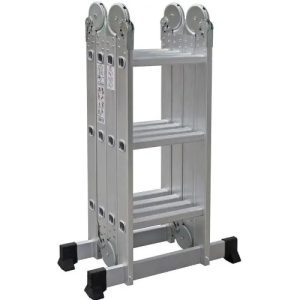 Fundi 4 X 7 Aluminum Folding Ladder FFL47