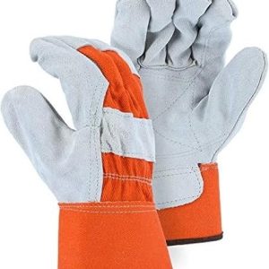 Leather Gloves-Short Rigger construction Gloves