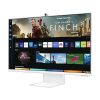 Samsung 4K UHD M8 M80C Smart Gaming Monitor, 32-inch, LS32CM80BUMXUE - Blue