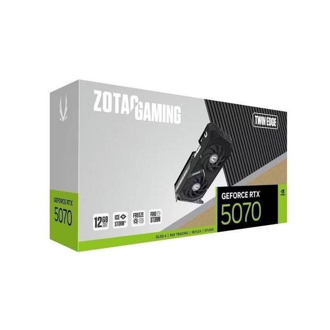 ZOTAC GAMING GeForce RTX 5070 Twin Edge 12GB GDDR7 (ZT‑B50700E‑10P)