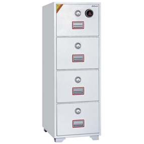 Diplomat Four Drawer Filing Cabinet Model DFC4000E Fire Resistant Filing Cabinet