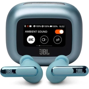 JBL Live Beam 3 True Wireless Noise Cancelling Earbuds Blue