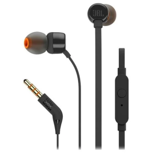 JBL Tune 110 In-Ear Wired Earphones Black