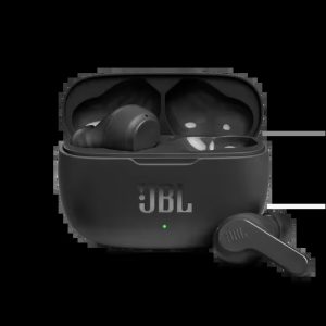 JBL Wave True Wireless Earbuds Black – Bluetooth TWS Earbuds with Deep Bass and Long Battery Life
