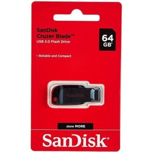 SanDisk Cruzer Blade 64gb flash SDCZ50-064G-B35