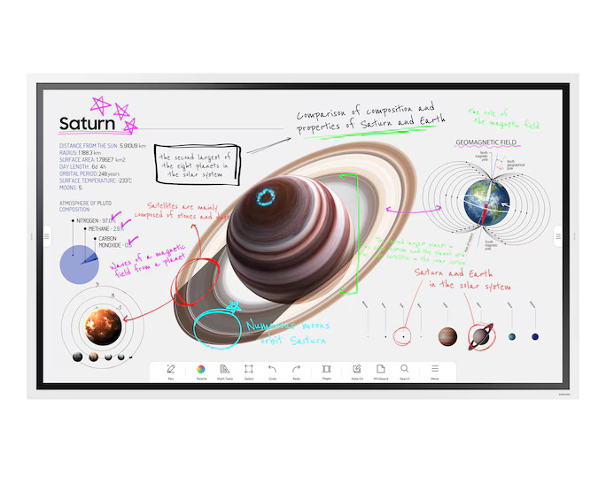 Samsung Flip Pro WM65B 65 Inch Interactive Display LH65WMBWBGCXUE