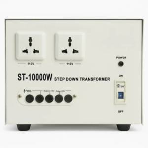 10000W Step Down Transformer 220V to 110V Voltage Converter with Dual Universal Output Sockets
