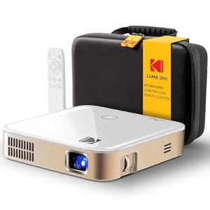 KODAK Luma 350 Portable Smart Projector with Android Onboard WiFi Mini HD Wireless Projector