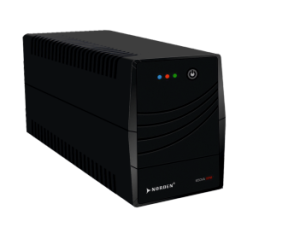Norden Line Interactive UPS 650VA / 390W NPS-0650WB with AVR, LED Display, UK Plug
