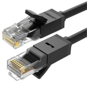 UGREEN Cat 6 U/UTP LAN Cable 5m Black High-Speed Ethernet Network Patch Cable(UG- 20162)