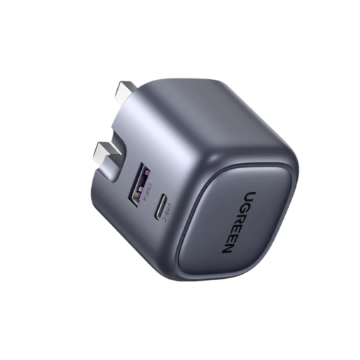 UGREEN X516 30W GaN Fast Charger UK Plug with USB-C and USB-A Ports (UG-65036)